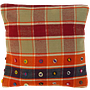 Kilim Kissenbezug Baumwolle Mehrfarbig 0