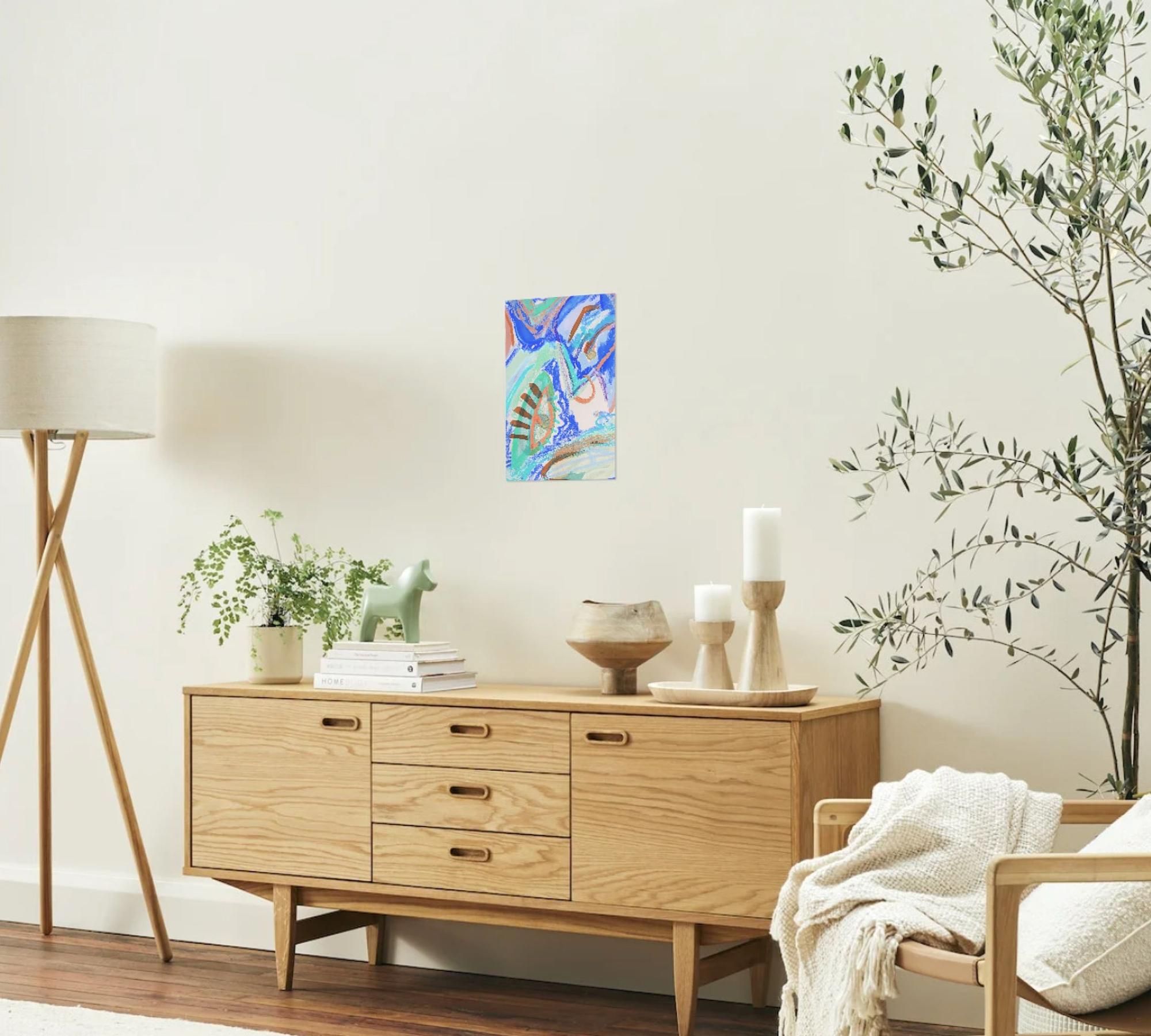 A real woman Kunstdruck Mehrfarbig 5