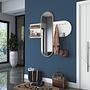 P3 Garderobe Holzfurnier Weiß 1
