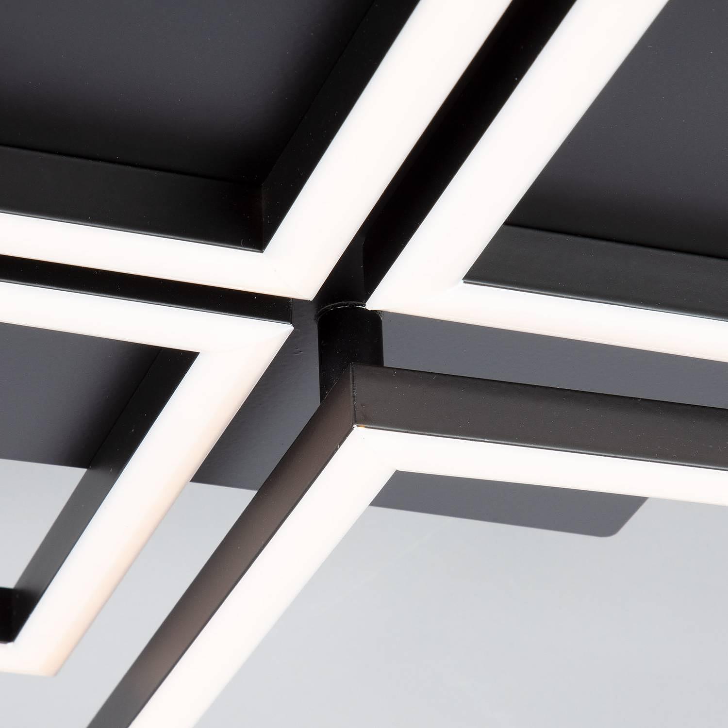 1-Flammig LED-Deckenleuchte Frame V Polycarbonat Eisen 4