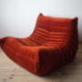 Togo Lounge Set 4-pc. Cord Orange 3