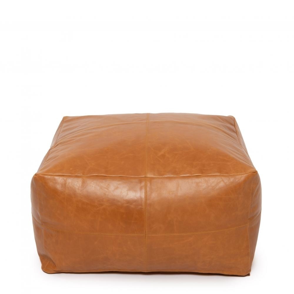 Hocker Leder Braun 0