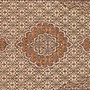 Tabriz 50M Teppich Wolle Beige Gemustert 3