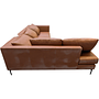 Noa Ecksofa links Soffy Cognac 6