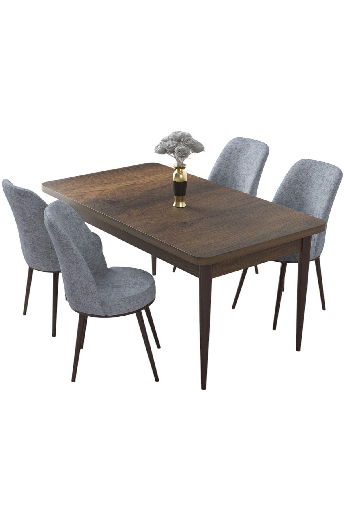 Nil Dining Room Set Baroque and Gray 0