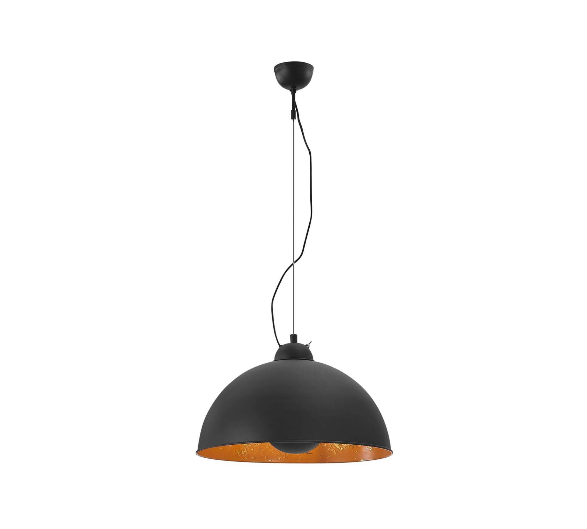 Pendant lamp Buk II Iron 1-light Gold 1
