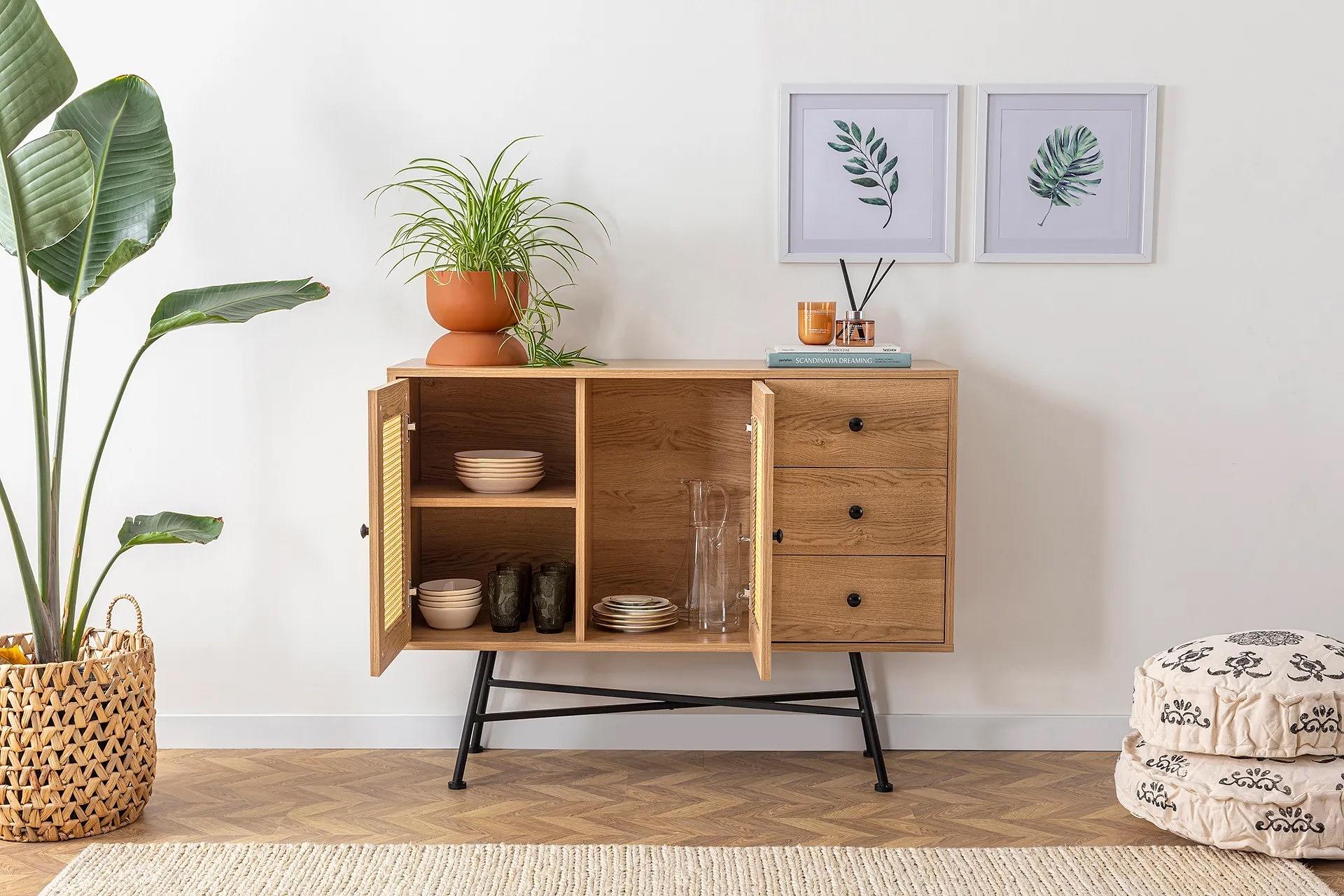 Nala 120 Konsolentisch Natur 2