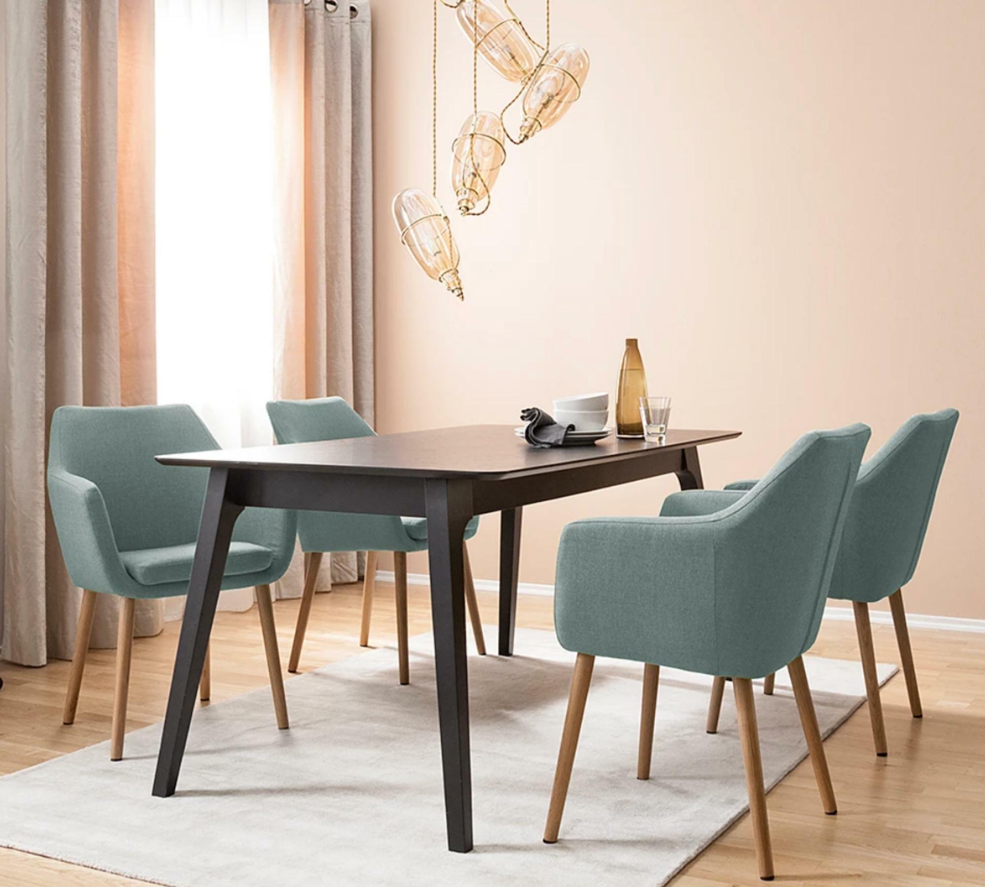 Armchair NICHOLAS Fabric: Mintgrey Single chair 4