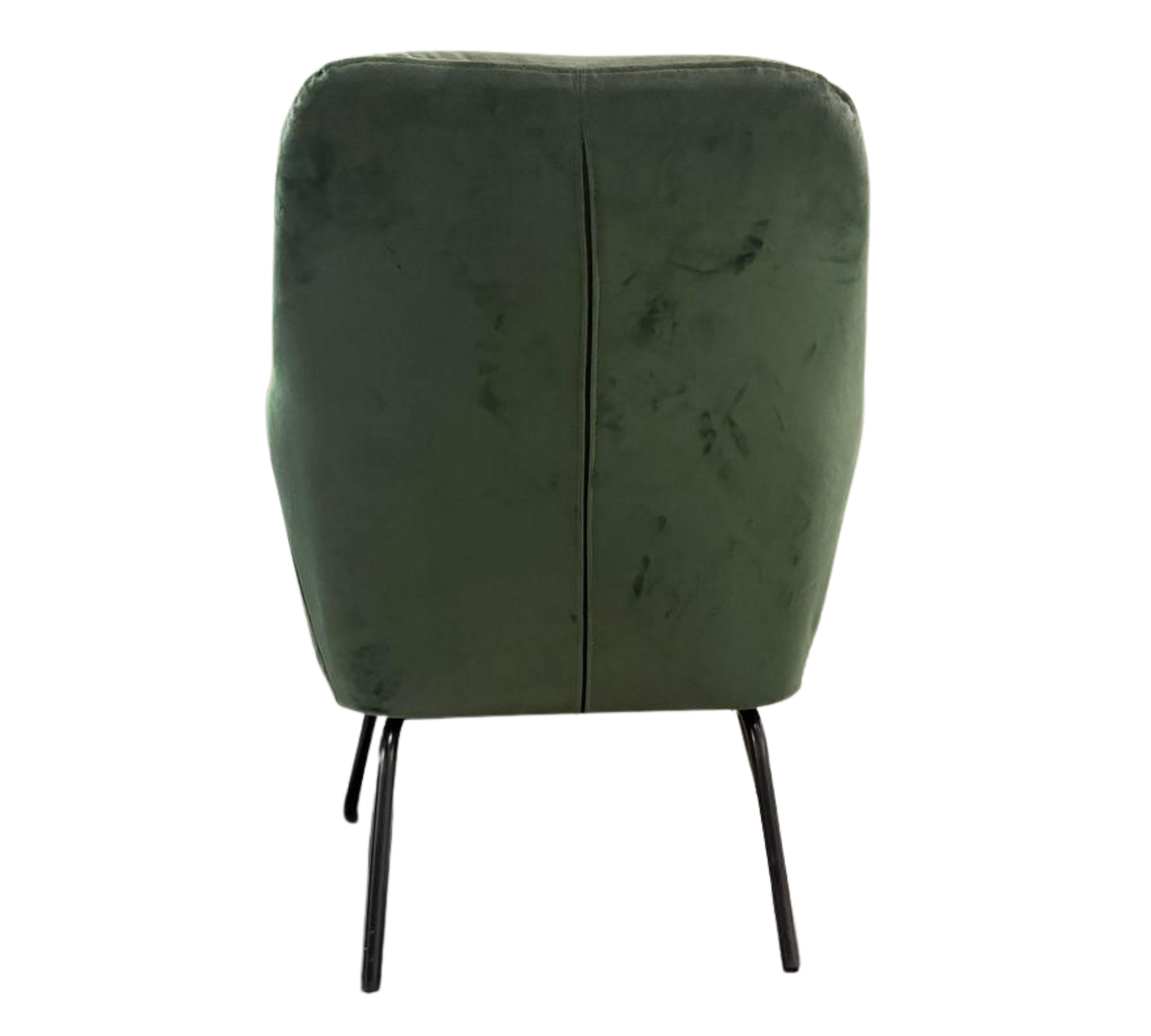 3x Chisa Armlehnstuhl-Set Samt Metall Grün 4