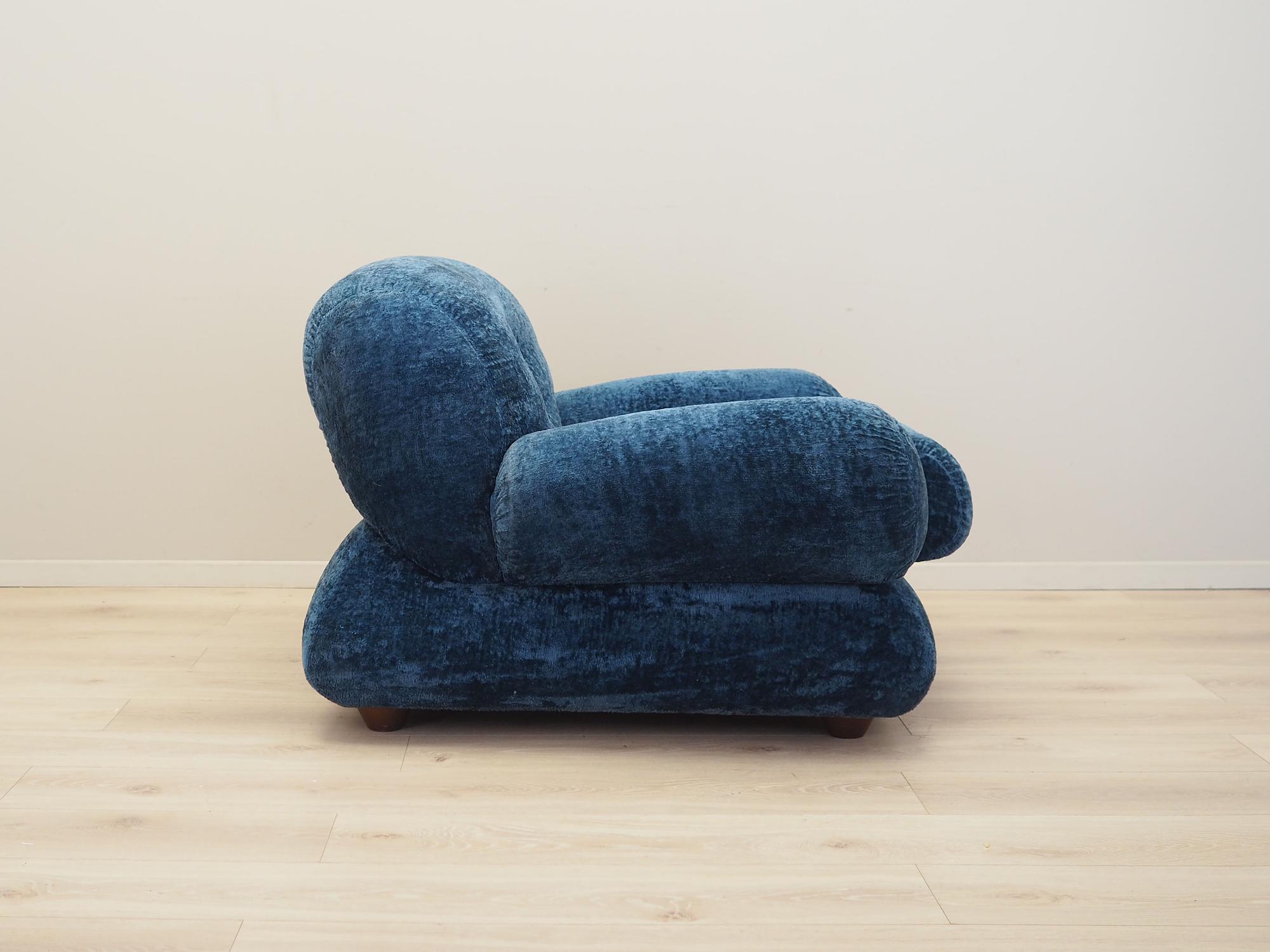 Sessel Blau 1970er Jahre 7
