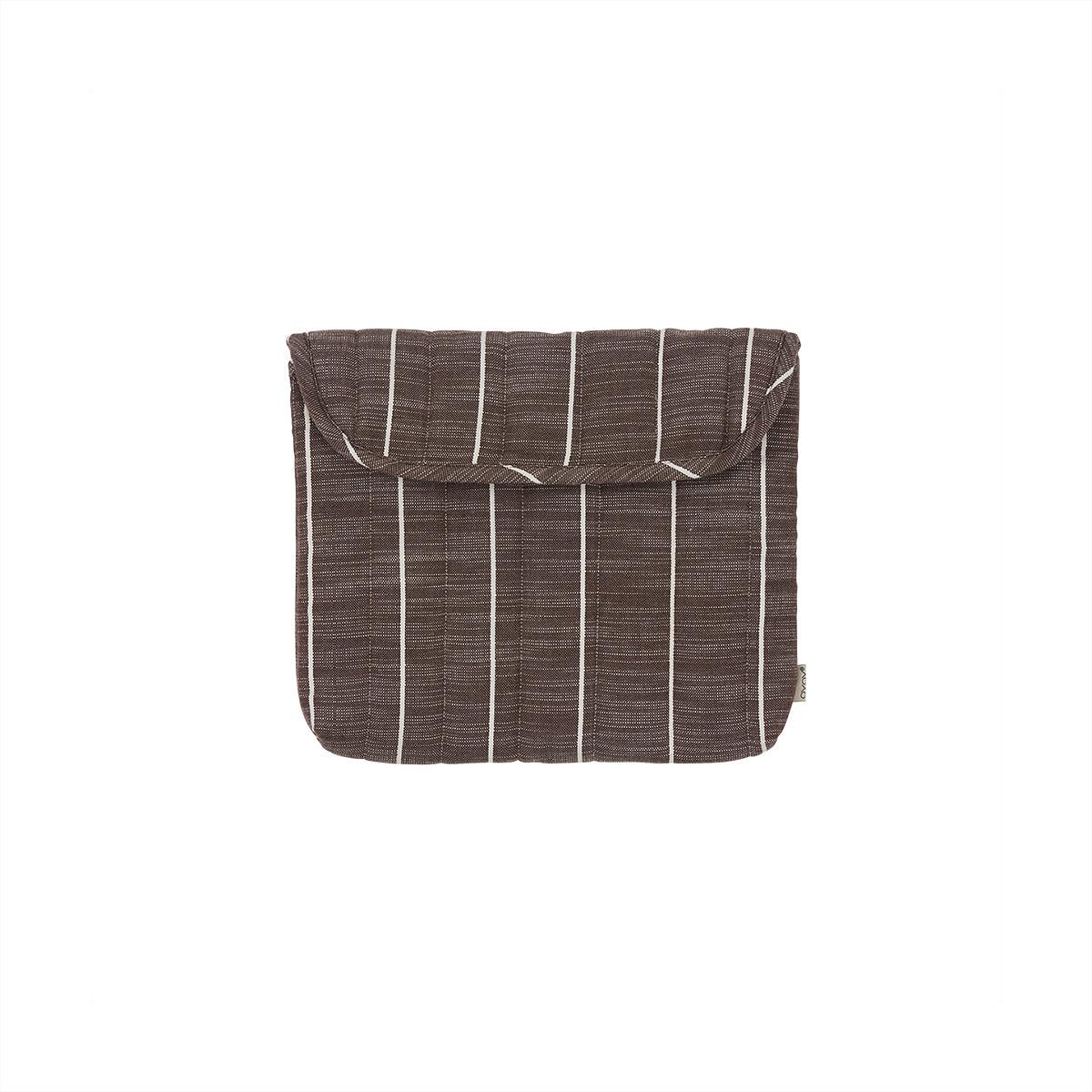 Futo Laptophülle Bio-Baumwolle Braun 0