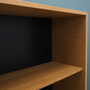 Vintage bookshelf, ash wood, brown, 1970s 9