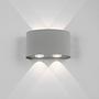 LED-Wandleuchte Carlo II Aluminium Flammenanzahl: 4 4