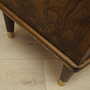 Cassettiera vintage in legno di noce marrone anni '60 9