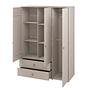 Kleiderschrank Extra Hoch Holz Grau 5