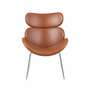 Sessel Kunstleder Grau 1