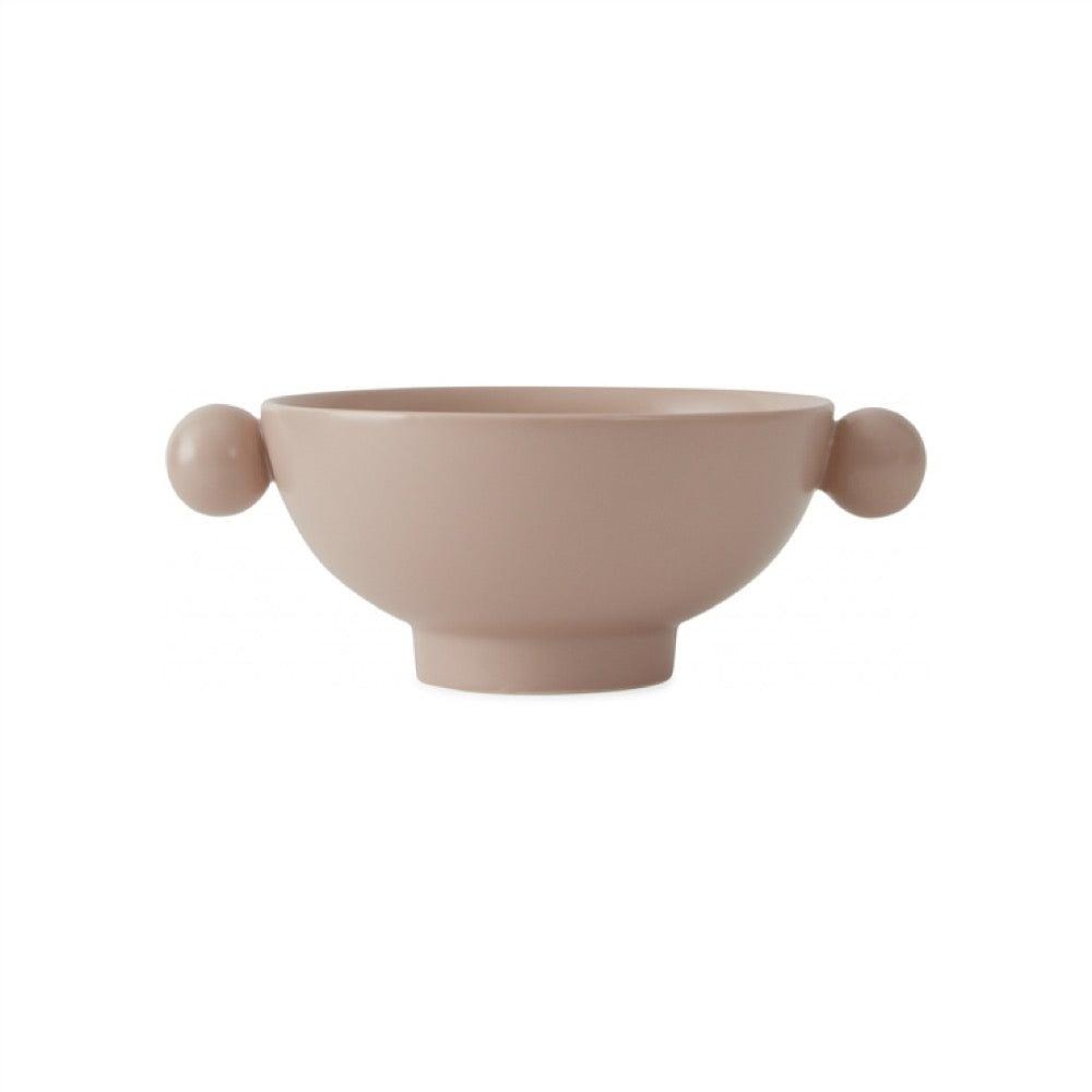 Inka Bowl Porzellan Rosa 0