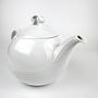 Asymmetry Teapot Porcelain 1980s 2