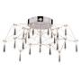 LED-Deckenleuchte Araneus Acrylglas / Edelstahl 1-flammig 0