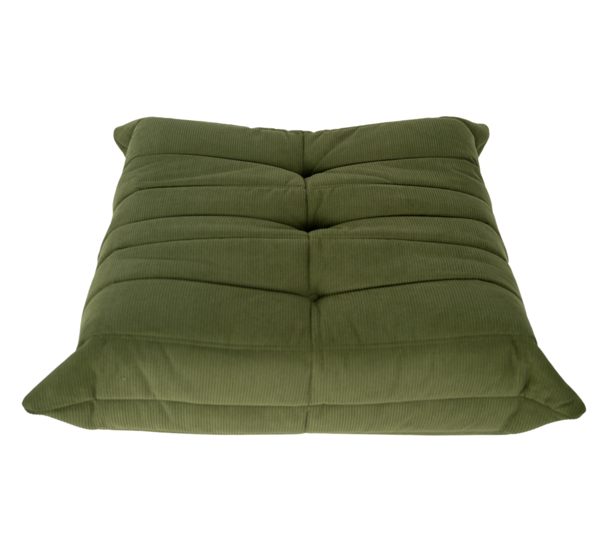 Togo Sessel und Ottoman Set Cord Lodengrün 8