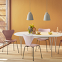 Serie 7 3107 Stuhl Rosa 1