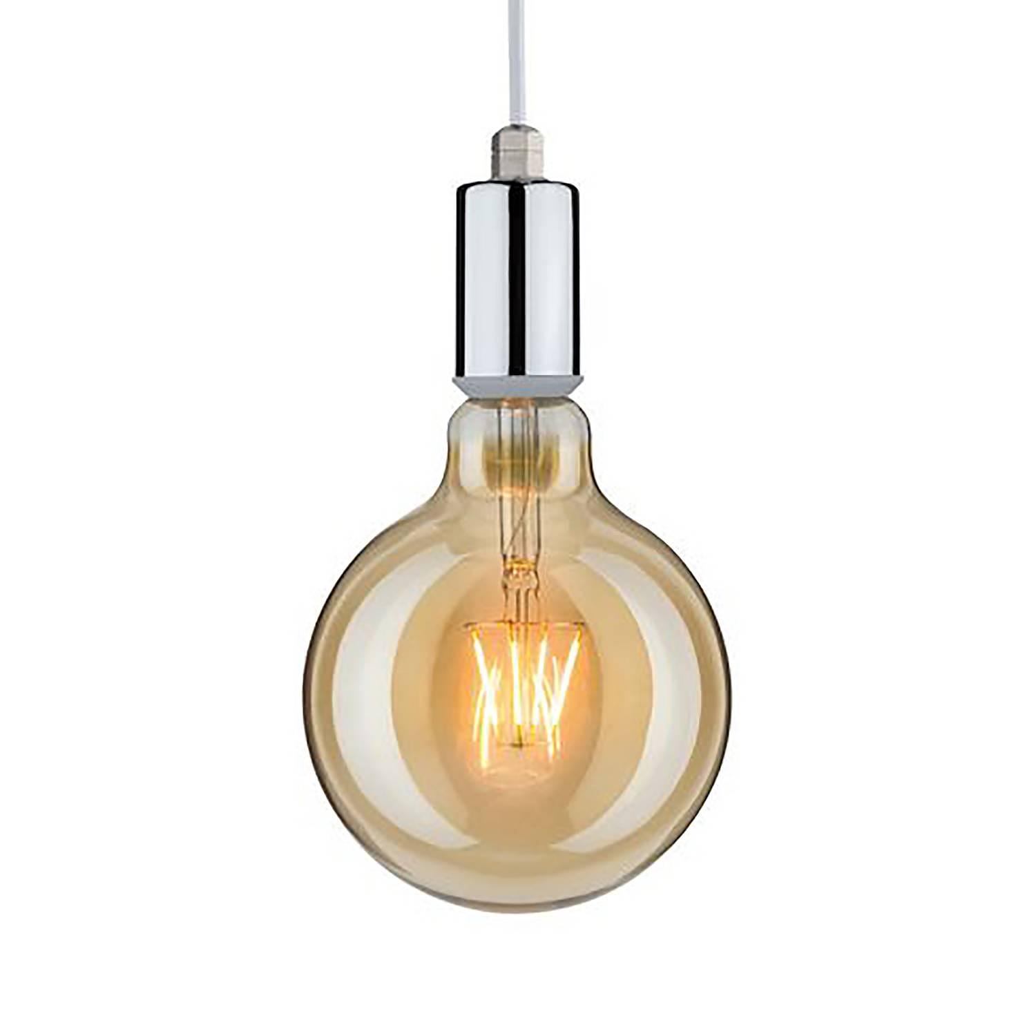 1-Flammig Larus Pendant Lamp Chrome Silver 0