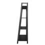 Regal Holz Metall Schwarz 2