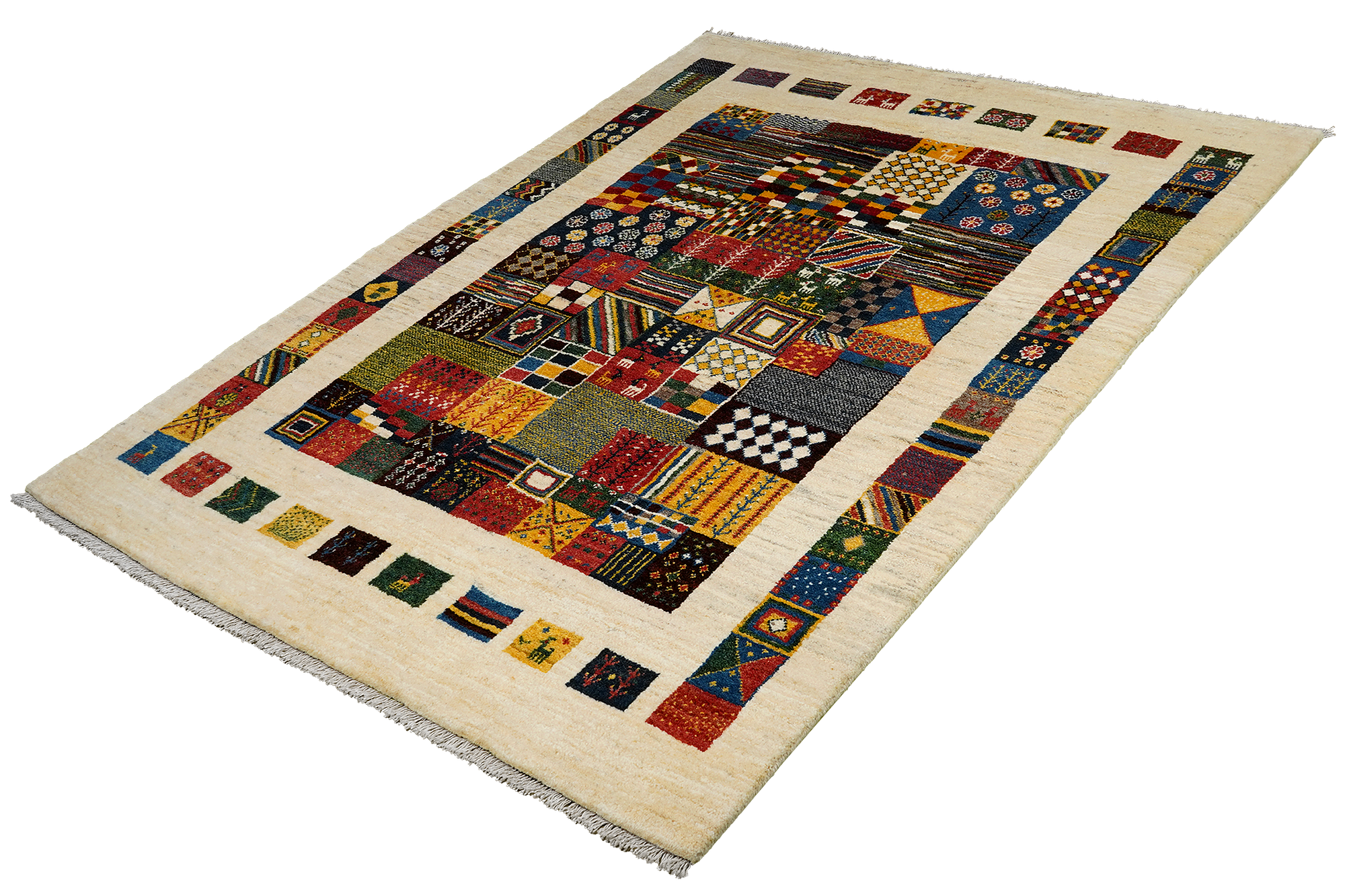 Rizbaf Gabbeh rug Wool Multicolored 3