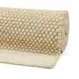 Teppich Wolle Baumwolle Creme 65 x 130 cm 4