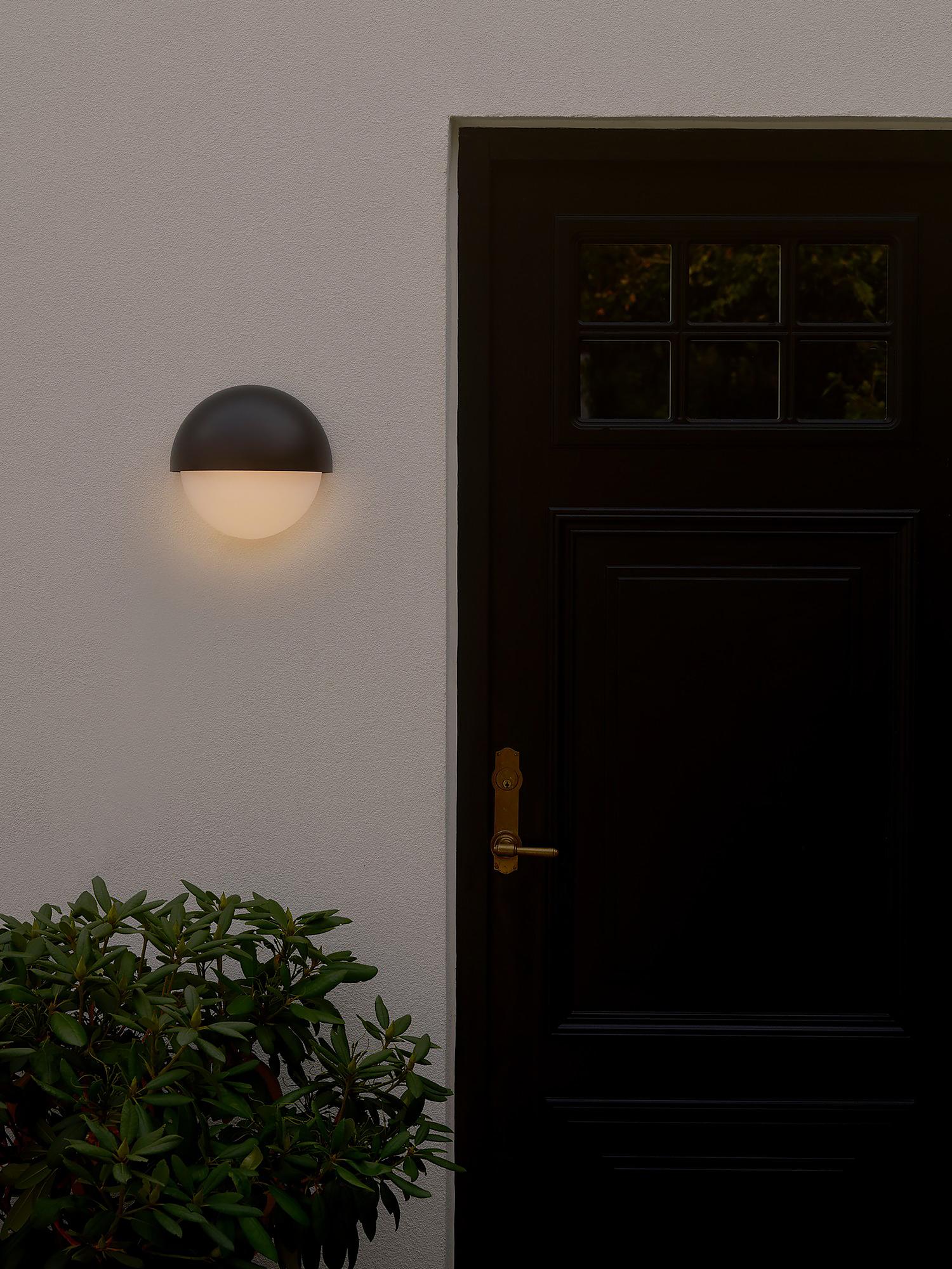 Scorpius Außenwandleuchte Maxi Schwarz Polycarbonat 2