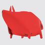 Sparschwein aus 100% Recyceltem Leder aus Spanien Rot 1