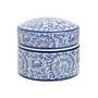 Calix Large Jewelry Box Blue White 1
