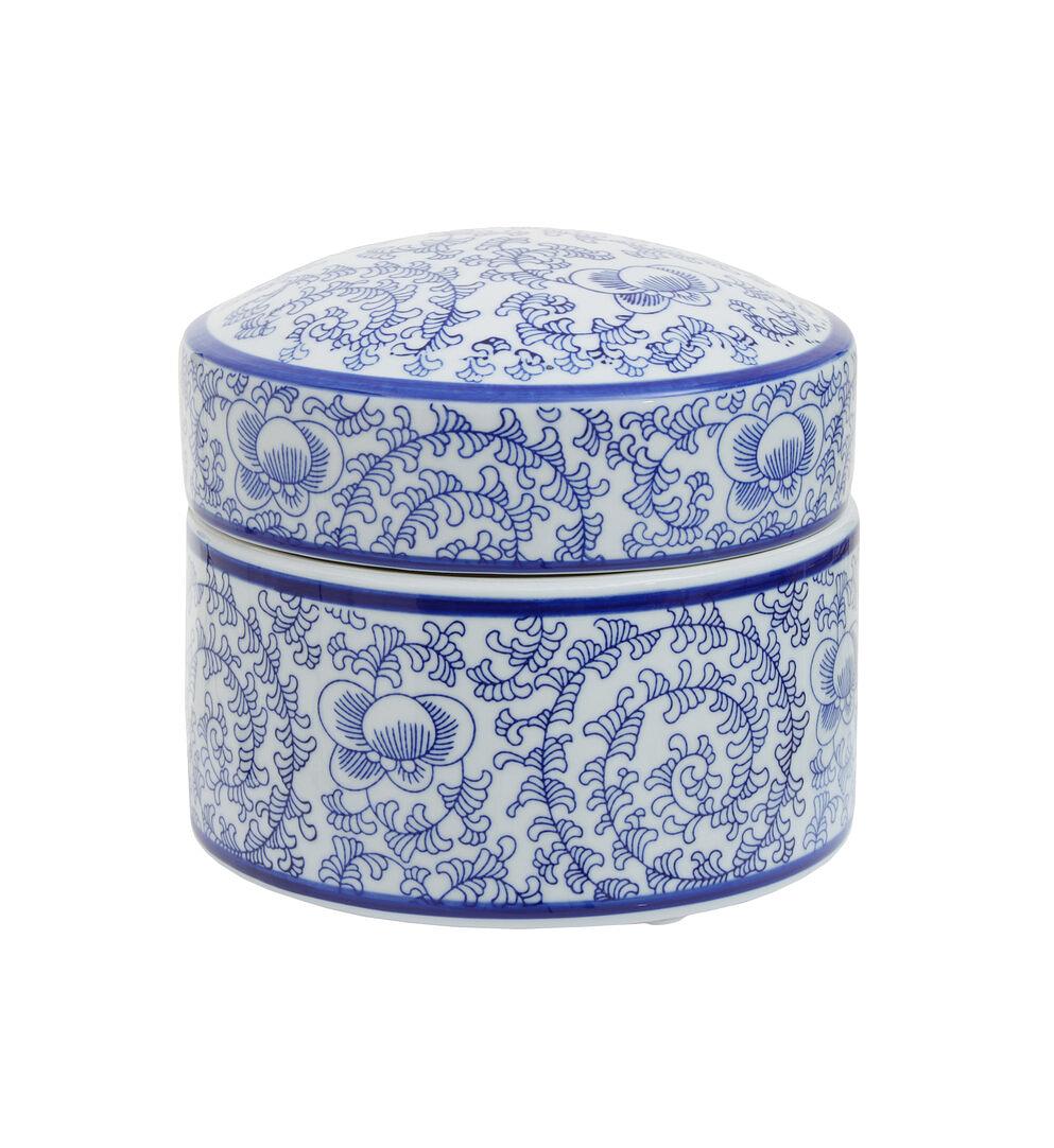 Calix Grande portagioie blu bianco 1