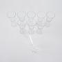Crystal glasses 9x Transparent 5