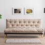 Saki Sofa Bed 3-seater Cream 2