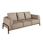 Sofa 6257 2-Sitzer Leder Braun 1