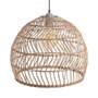 Lampenschirm Rattan Natur 0