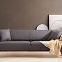 Belissimo 3-seater sofa anthracite 1