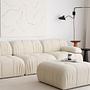 Soli Corner Sofa White 2