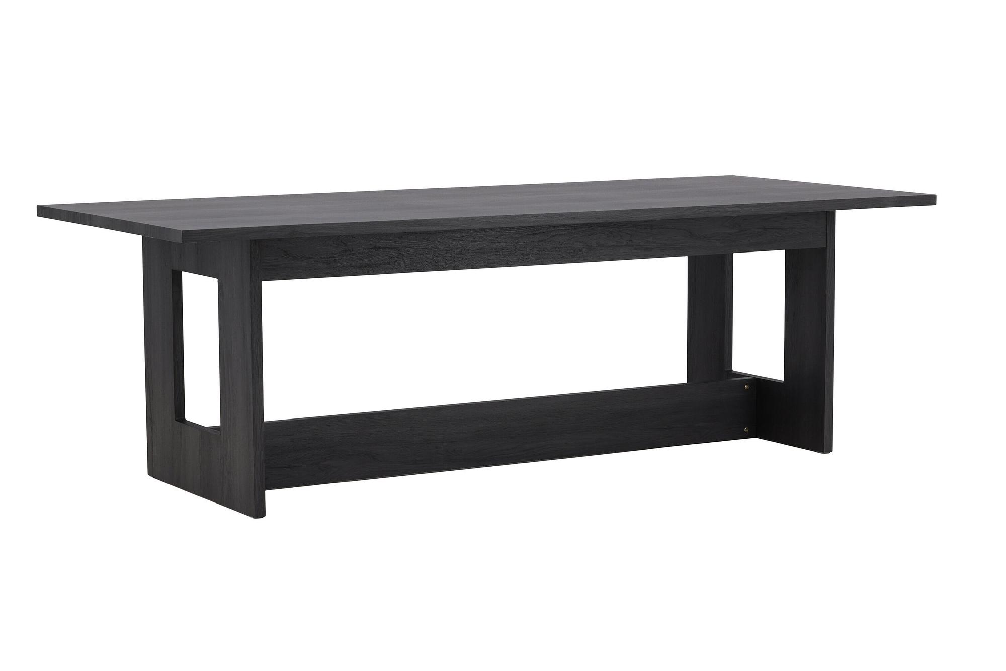 Milly Esstisch Schwarz 100x235cm 5