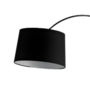 Kuta Stehlampe Metall Schwarz  2