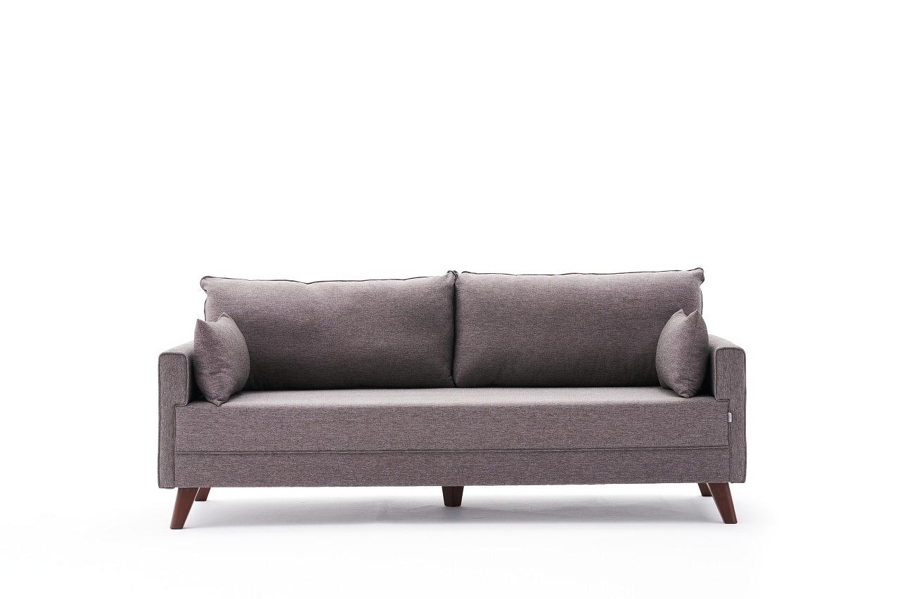 Bella Sofa 3-Sitzer Braun 4