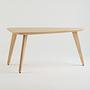 366 Triangle Couchtisch M Eichenholz Natur  0