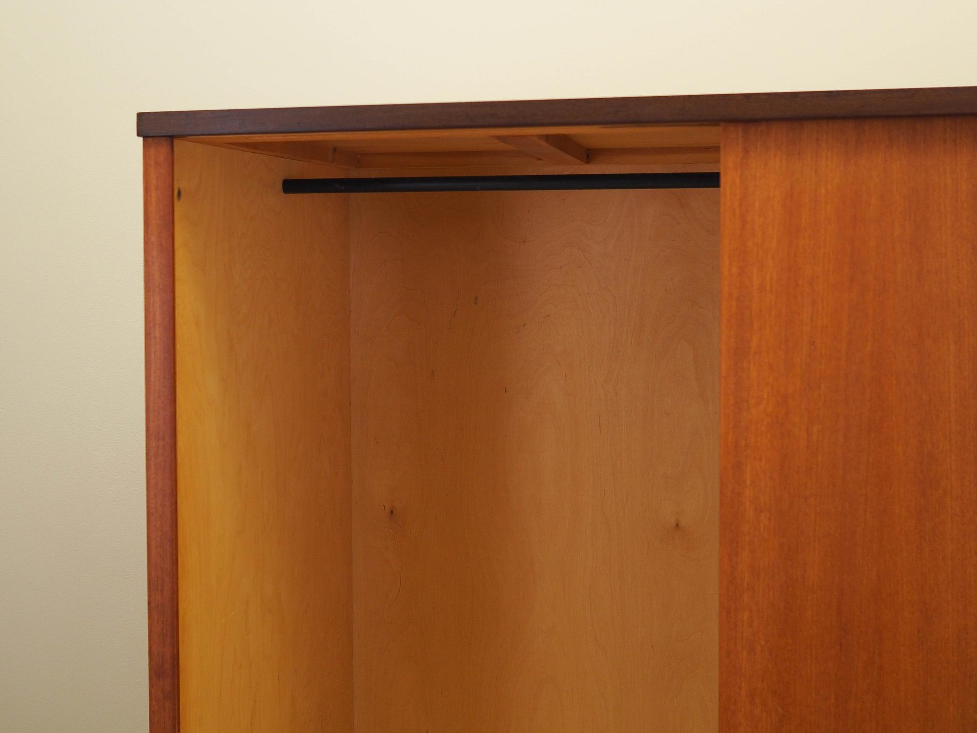 Teak-Schrank Braun 1960er Jahre 13