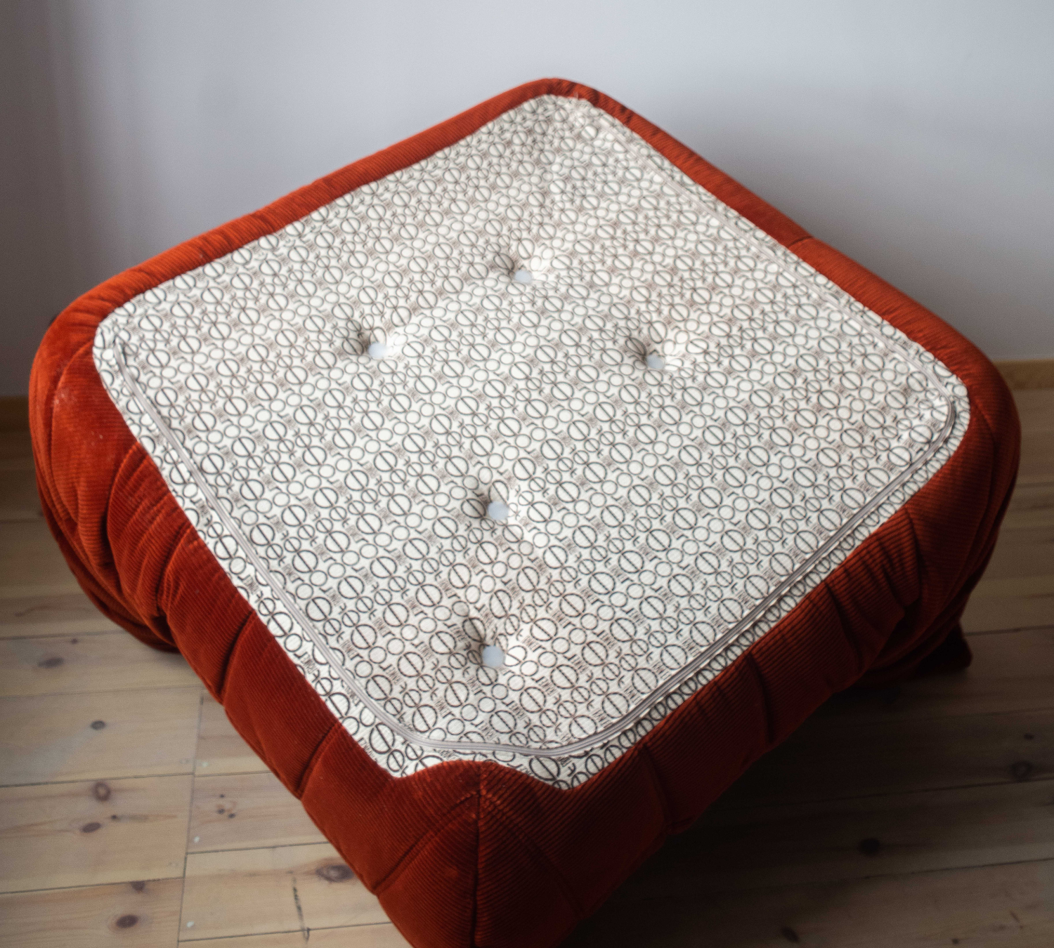 Togo Lounge Set 4-piece Cord Orange 7