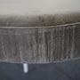 Series 430 Hocker Samt Taupe 3
