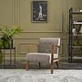 Kemer Sessel Holzfurnier Cream 0