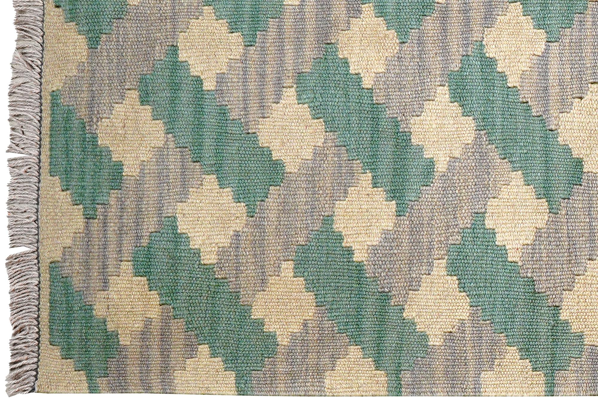 Kilim Gashgai Teppich Wolle Mehrfarbig 1