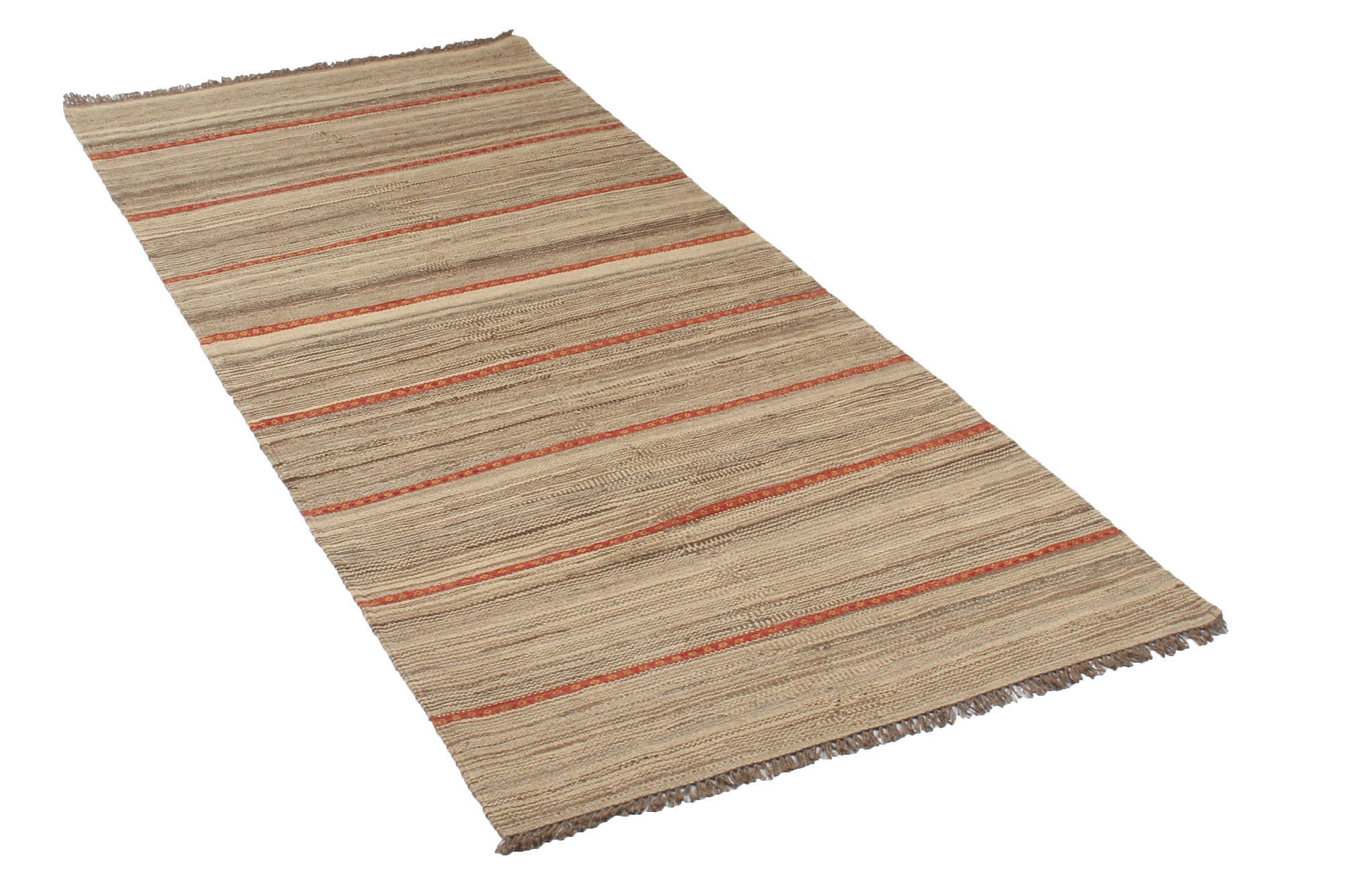 Kilim Gashgai Teppich Hellbraun 2