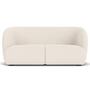 Design-Award-Winning Paula Sofa 2-Sitzer Maya Cream 0